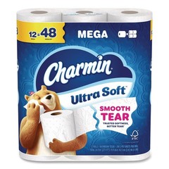 Charmin 17579CT Ultra Soft 2-Ply Septic-Safe Bathroom Tissue – White (5/CT) New