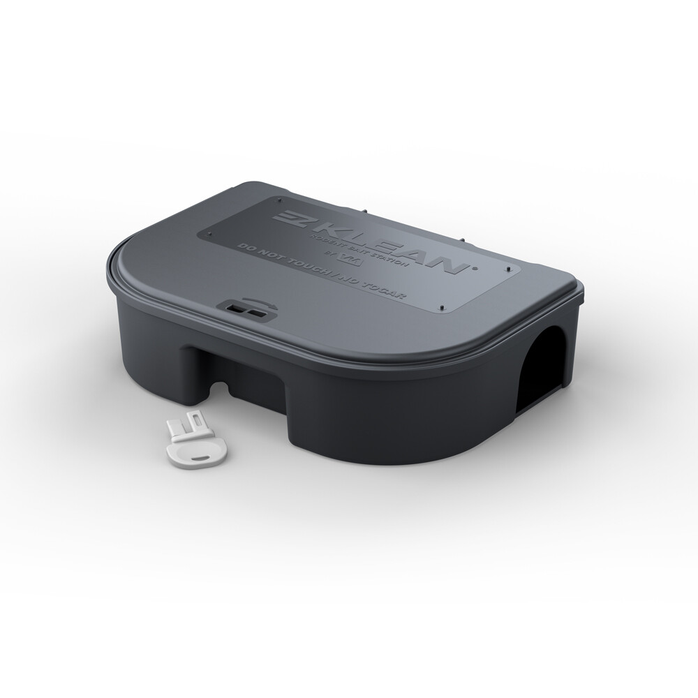 EZ Klean Pro Rat Mouse Baiting Station – Tamper Resistant Rat Mouse Baiting Box