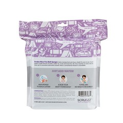 Scrubzz Disposable No Rinse Bathing Wipes – 25 25 Count (Pack of 1), Lavender