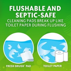 Scrubbing Bubbles Flushable Toilet Bowl Wand Cleaner 20 Count (Pack of 2)