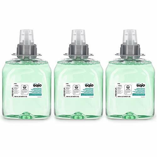 GOJO 5163-03 Green Certified Foam Hand, Hair & Body Wash, Cucumber Melon-3 Pack
