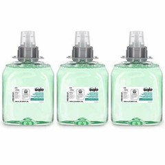 GOJO 5163-03 Green Certified Foam Hand, Hair & Body Wash, Cucumber Melon-3 Pack