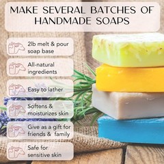 Goats Milk Melt and Pour Soap Base (2lb Blos) –