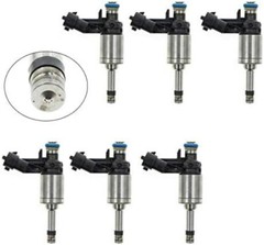 6X Truly Fuel Injector Replacement For Chevrolet Camaro Traverse GM GMC Acadia