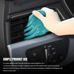 Universal Car Cleaning Gel Putty, 2PCS Blue Detailing Tool for Automotive, Keybo
