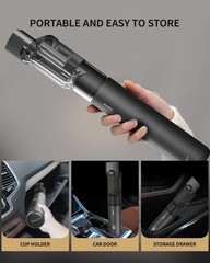 AutoBot Car Vacuum Portable Cordless – 20000PA Handheld Vacuum for Pet Hair, …