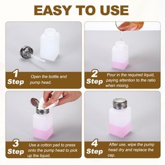 500ml/16.9oz Solvent Alcohol Dispenser for Acetone, Blue
