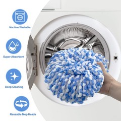 Mop Replace Head, 6 Pack Heads Replacements for Oceda RinseClean 6 pack