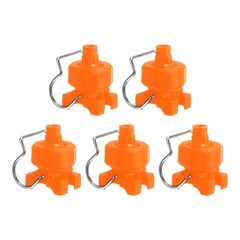 5Pcs 65 Degree Spray Nozzle with Clip Fit 25mm/1″ Hose, 0.56m³/h