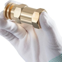 Boomless Spray Nozzle 1/2″ FPT #20 Orifices (90° & 180° Caps) @ 40 PSI 5.9 GPM