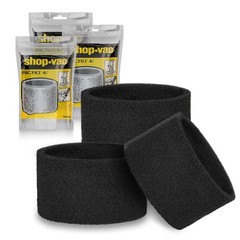 Shop-Vac 90525 Foam Sleeve Filter Replacements, For Most 1 Gallon Shop-Vac…