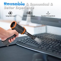 150000RPM Electric Air Duster: Continuously Variable Speed ​​Powerfu