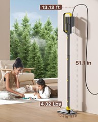 10-in-1 Steam Mop with Detachable Handheld Steamer, 350ml Tank, 10s Heat-Up, …