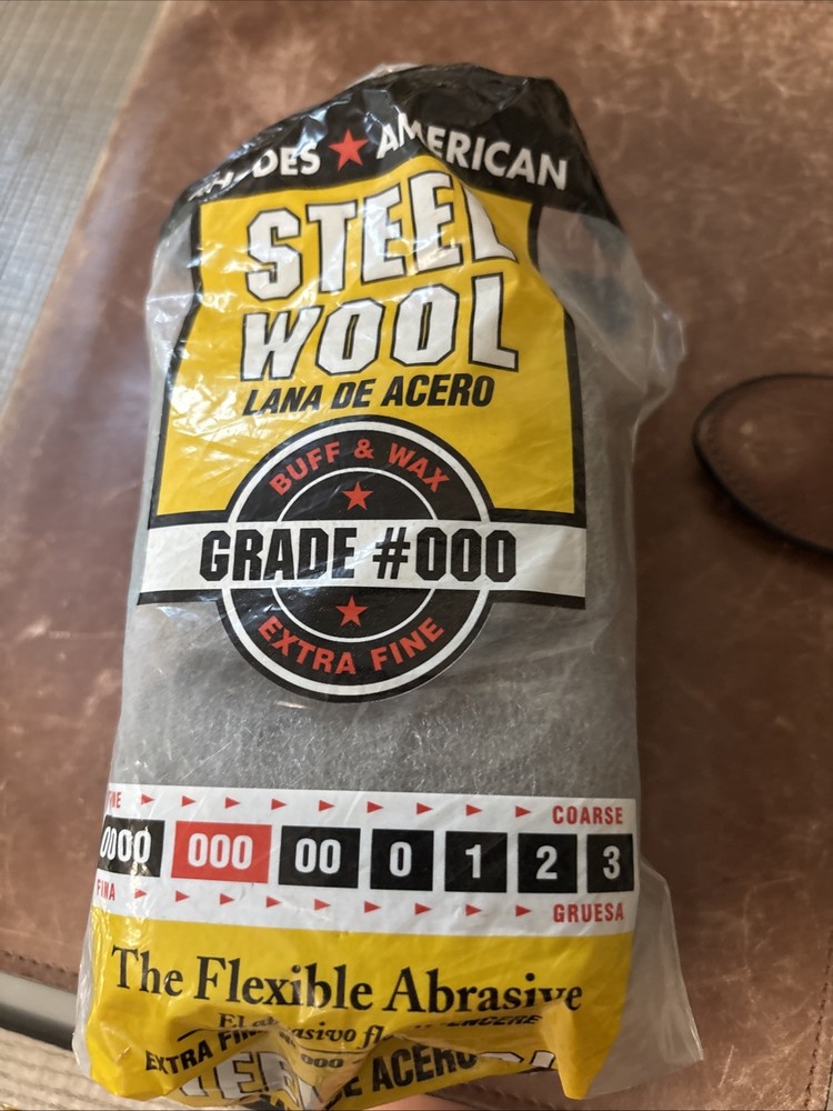 Steel Wool Grade # 000 Extra Fine 8 Pads