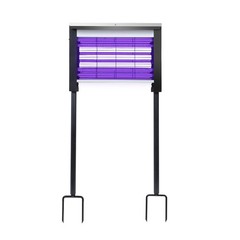 Solar Bug Zapper Outdoor Mosquito Zapper 4500V Rechargeable Waterproof Fly Trap