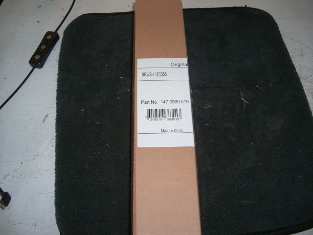1470930510 Brushroll Clarke 115/215, Nilfisk GU15, CarpetMaster 215