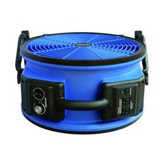 Variable Speed Sealed Motor Professional Industrial Axial Fan With Power Outlets