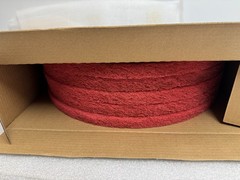 Boardwalk 4020RED 20″ Dia Buffing Floor Pads – Red (5/CT) New