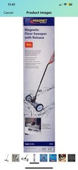 Master Magnetics Magnetic Floor Sweeper With Release (18 Inch)