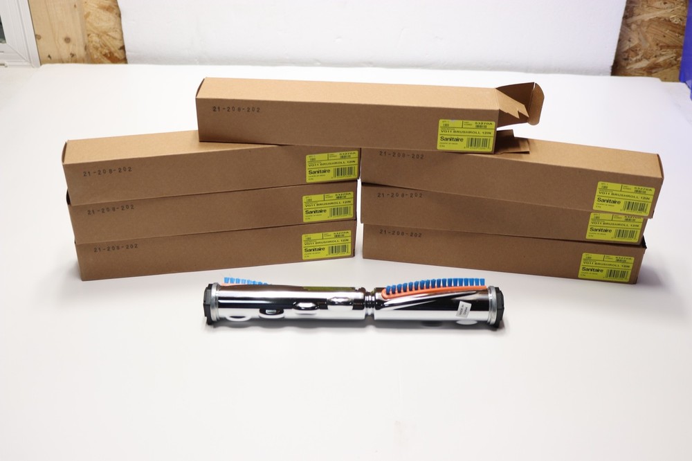 7x Lot Eureka / Sanitaire 53270A Brushroll 12″ VG11 VGII Hex End