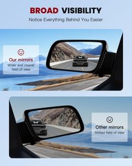 Left Pwr Mirror Manual Fold for 92-94 Blazer 88-98 Jimmy 95-98 Tahoe Yukon Truck