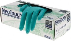 100 Pack Ansell 25-201XL Disposable Gloves, Neoprene