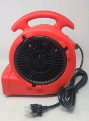 1/5hp Air Mover 800cfm Blower Fan Carpet Floor Drying Fan – 3-Speed Compact A…