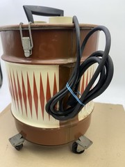 Vintage Original Shop-Vac Wet Dry Model 5 Gal USA Brown Metal Can Model 222 MCM