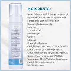 Nurture Rinse Free Waterless Foaming Cleanser for 8 Fl Oz (Pack of 3), red