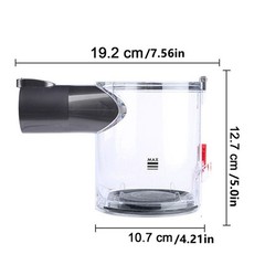 Transparent Dust Bin Bucket Replace For Dyson Purple Vacuum DC58 DC59 V6