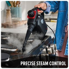 Dirt Devil 7-in-1 Handheld Pressurized Steam Cleaner for Home, XL Water Tank
