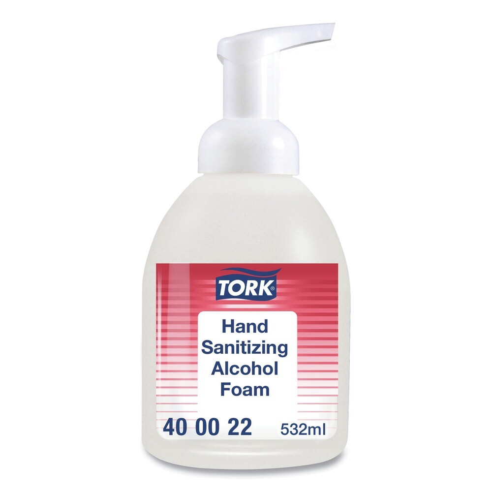 Tork 400022 18 oz. Pump Bottle Alcohol Foam Hand Sanitizer (6/Carton) New