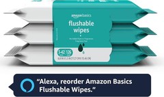 Eco-Friendly Flushable Wet Wipes for Sensitive Skin – 126 Count, 3 Packs