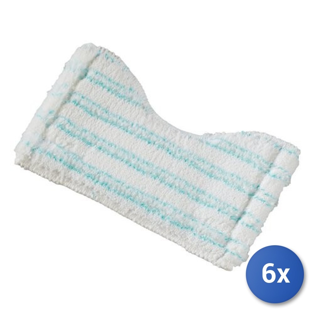 6x Squeegee Mop Leifheit Bath Cleaner, Model 41702 Part Flexi Pad