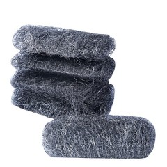 16 Pads Steel Wool Grade #3 MEDIUM COARSE Grade for Tough Clean & Paint Removal