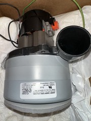 Vac Motor for Cleaning Systems CVM1R Kaivac 3 Stage 120 Volts