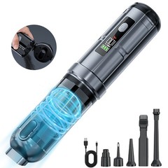 Cordless Handheld Vacuum Cleaner w/ Blower Strong Real Suction for Car and Home