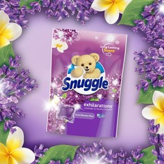 Snuggle Exhilarations In Wash Laundry Scent Booster Pacs Lavender Vanilla