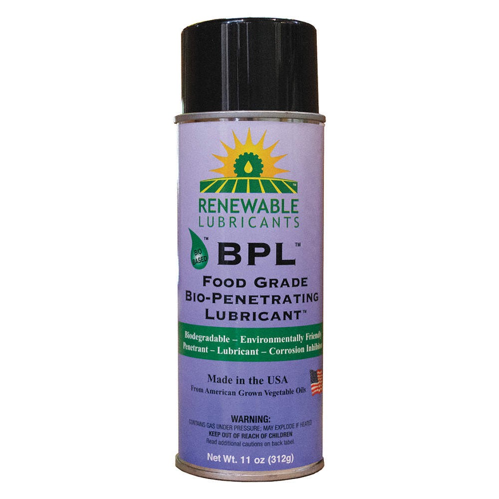 RENEWABLE LUBRICANTS 11 oz.,Aerosol,Lubricant 2NMV6