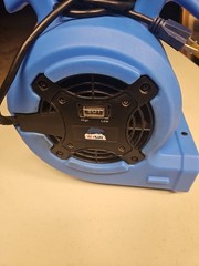 B-AIR 1/8 HP Air Mover Carpet Dryer Floor Blower Fan for Home Use in Blue