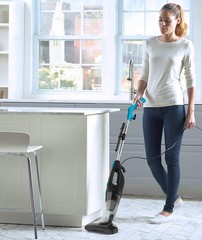 Eureka Nes215A Blaze 3-In-1 Swivel Handheld Stick Vacuum Cleaner Blue