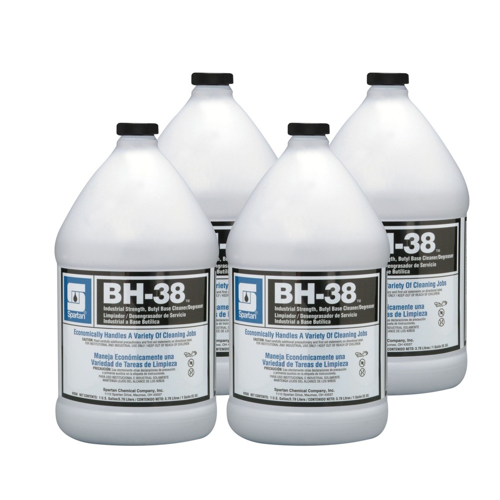 Case of 4 Gallons Spartan BH-38PF Multi-Purpose Detergent