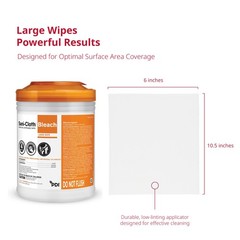 18 Canisters Case Sani-Cloth PDIP54072 6×10.5 65 Disinfecting Wipes per Canister