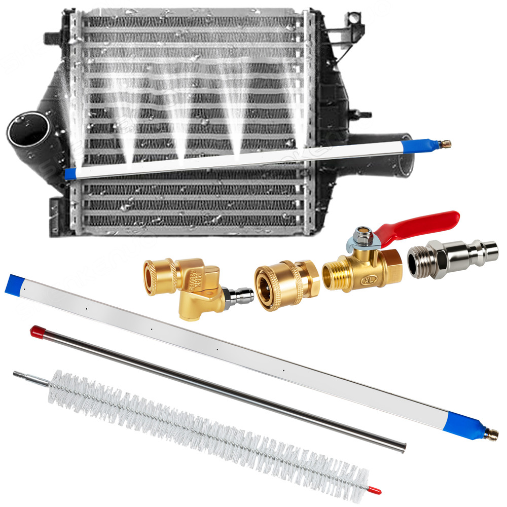39”Portable Radiator Cleaning Wand,4500 PSI Radiator Flush and Cleaner Tool,Qui