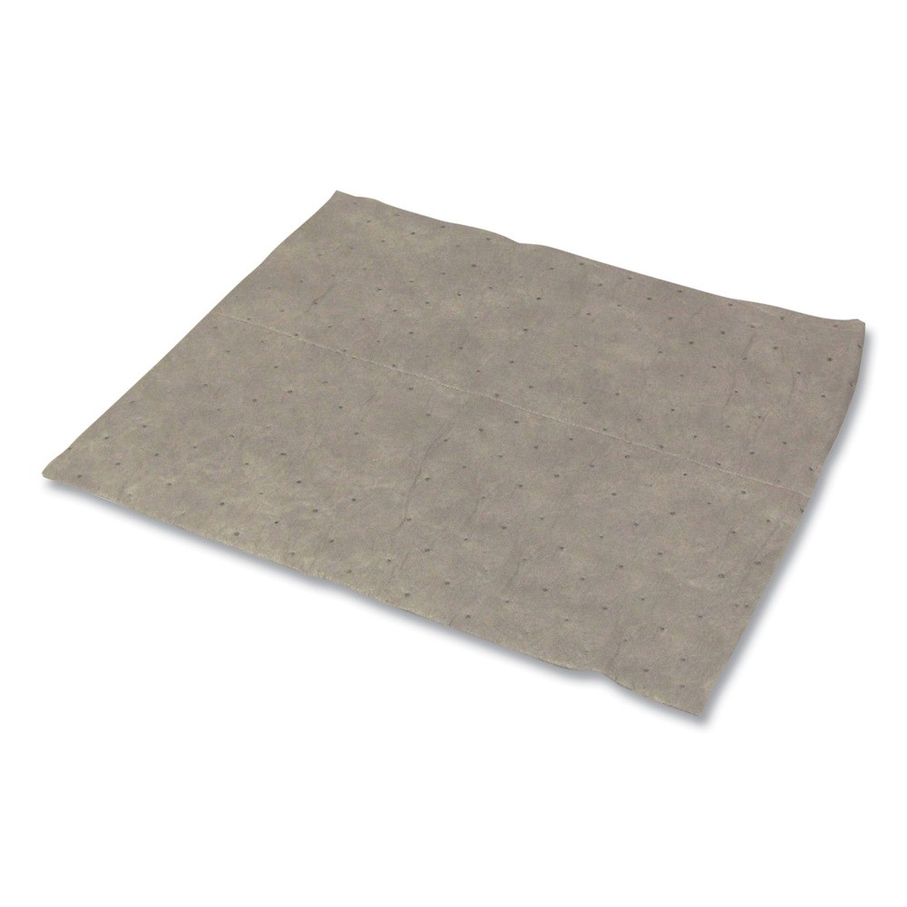 HOSPECO ASMABPGV 15″ x 18″ 0.22-Gal Industrial Sorbent Pad – Gray (100/PK) New
