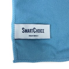 12 Pack of Glass Cleaning Microfiber Cloths 16 x 16 Blue Suede All Purpose Cloth