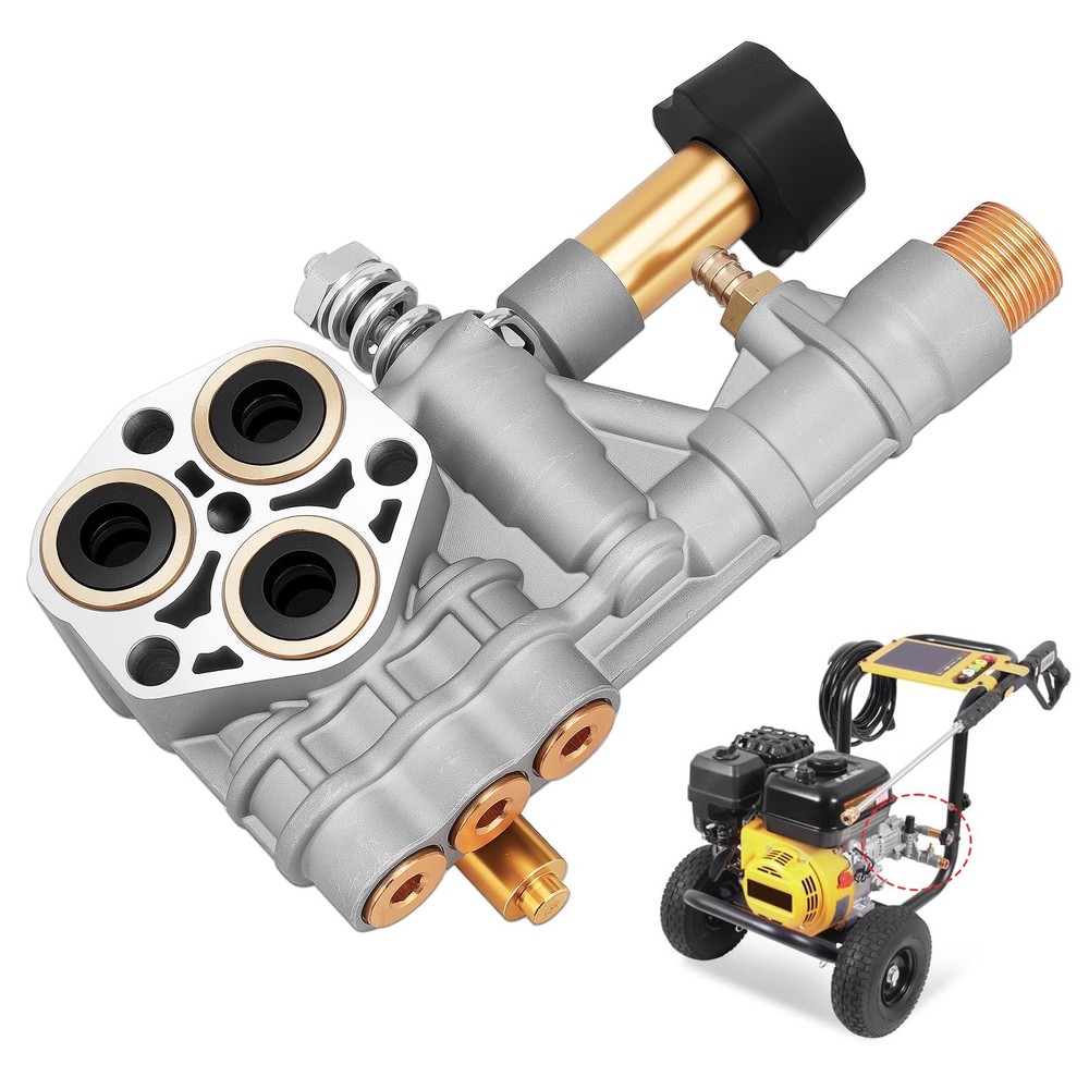 7108366 Pressure Washer Pump Manifold Kit For 510020 520006 Axial Cam Pressure