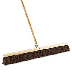 Boardwalk 20136 36 in. Brush 3.25 in. Natural Palmyra Bristles Brush Head New
