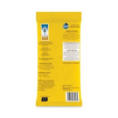 Pledge 336297PK 7″ x 10″ Cloth Wet Wipes – Lemon Scent, White (24/PK) New