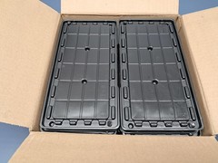 (48 Traps) Catchmaster Black Tray Glue Boards Rat Traps Professional Pack